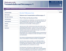 Tablet Screenshot of diakonieverein-hh.de